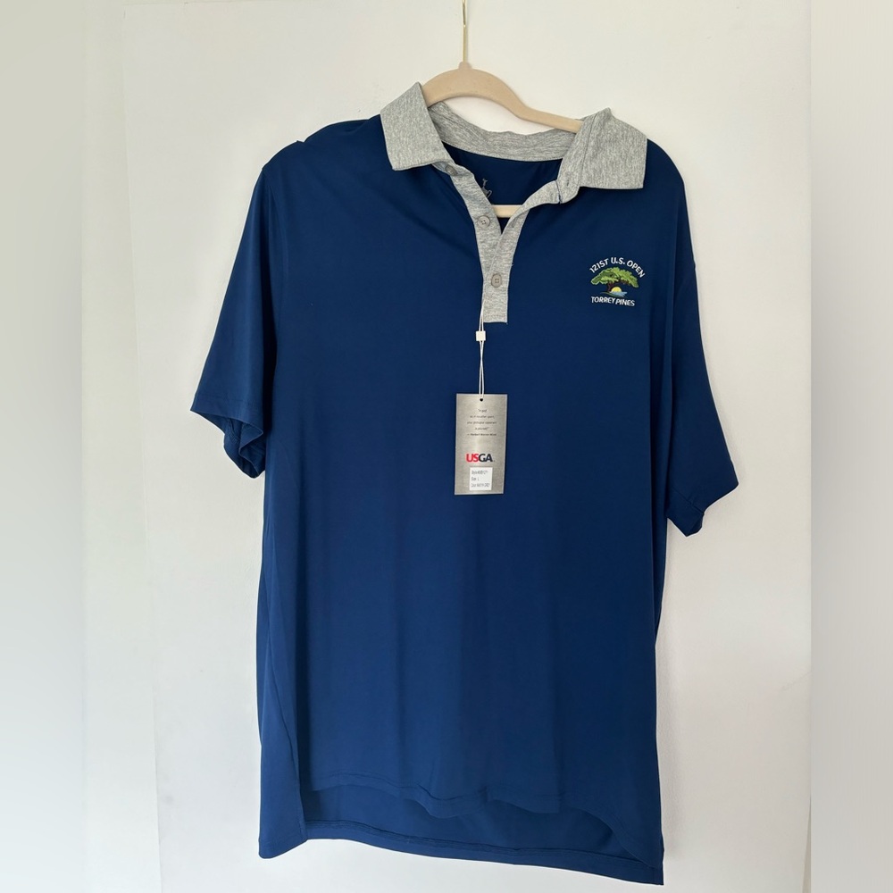 US Open Polo. Men’s size L. Torrey Pines. NWT. Never Worn.